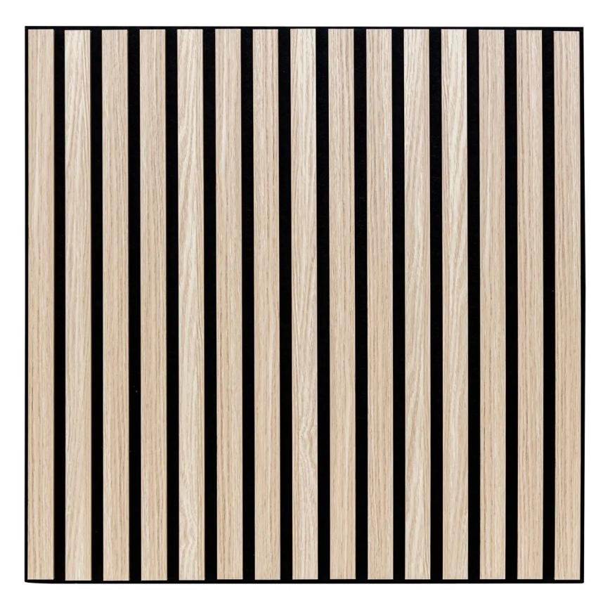 Atmosphera - Panneau décoratif mural 3D 60x60 cm marron clair