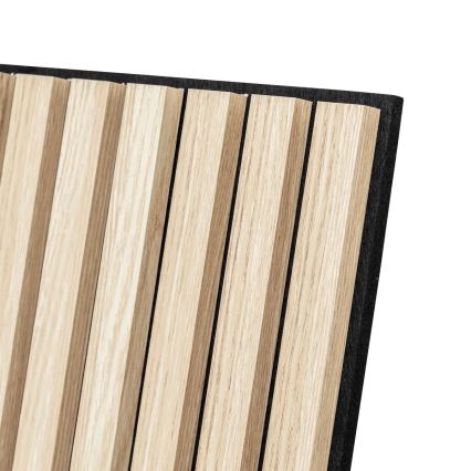Atmosphera - Panneau décoratif mural 3D 60x60 cm marron clair
