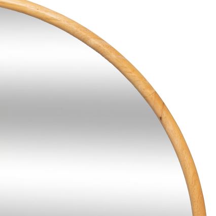 Atmosphera - Specchio da parete KIM diametro 75 cm albero di caucciù