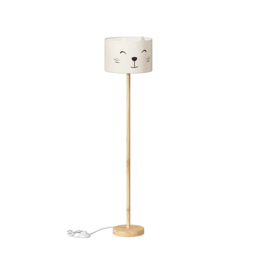 Atmosphera - Stehlampe für Kinder FÉLIX 1xE27/40W/230V Katze