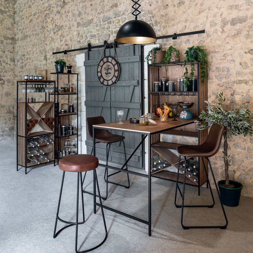 Atmosphera - Suspension à hauteur réglable LAHTI 1xE27/25W/230V
