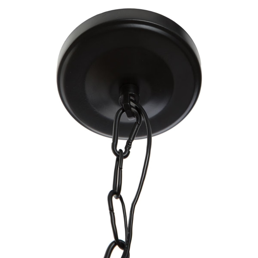 Atmosphera - Suspension chaîne BASALT 1xE27/25W/230V noir