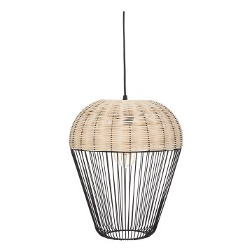 Atmosphera - Suspension filaire ANEA 1xE27/40W/230V rotin