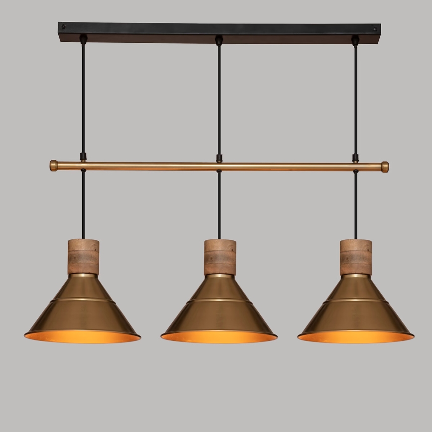Atmosphera - Suspension filaire BOTA 3xE27/25W/230V