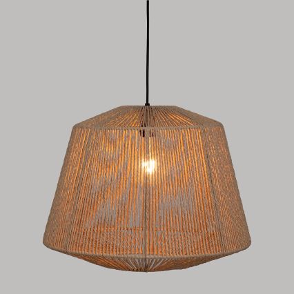 Atmosphera - Suspension filaire JILY 1xE27/40W/230V jute