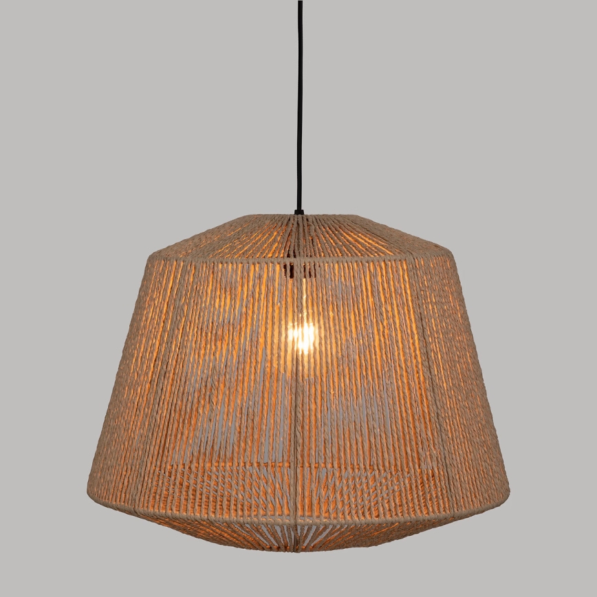 Atmosphera - Suspension filaire JILY 1xE27/40W/230V jute