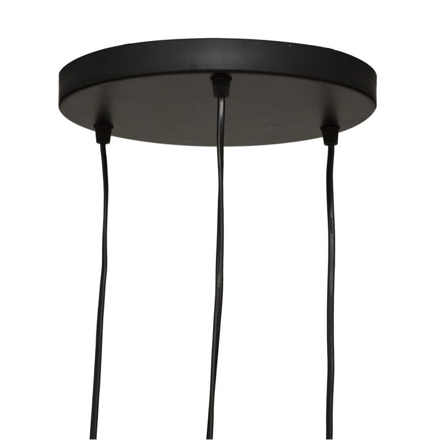 Atmosphera - Suspension filaire JILY 3xE27/40W/230V jute