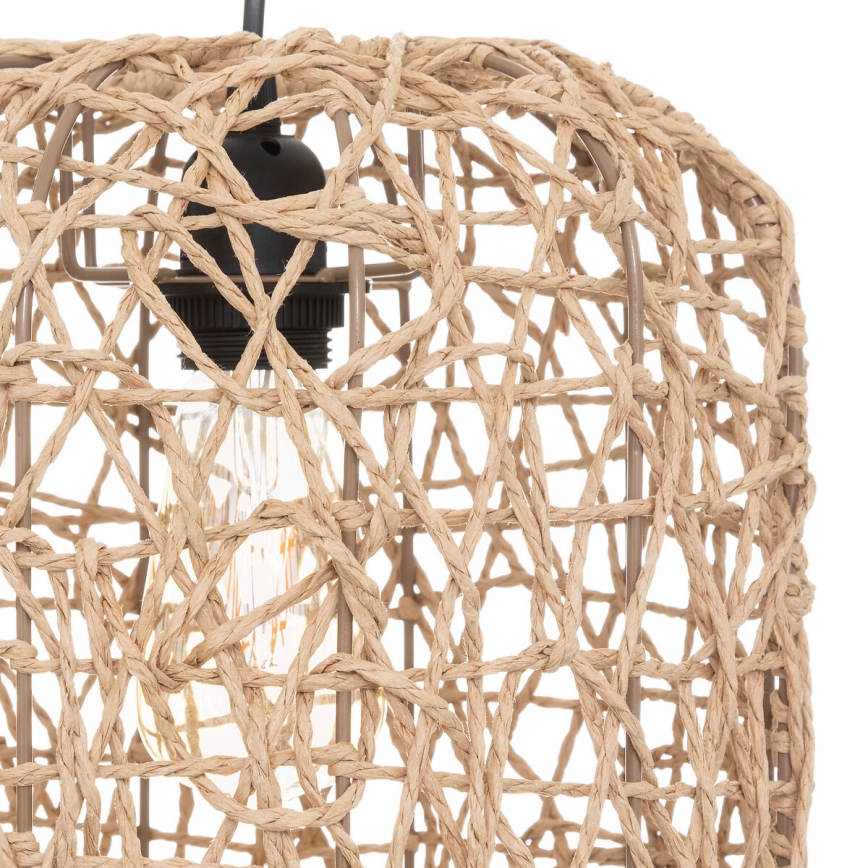 Atmosphera - Suspension filaire RAAHE 1xE27/40W/230V jute