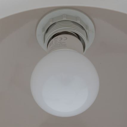Atmosphera - Suspension filaire SAVIO 1xE27/40W/230V beige