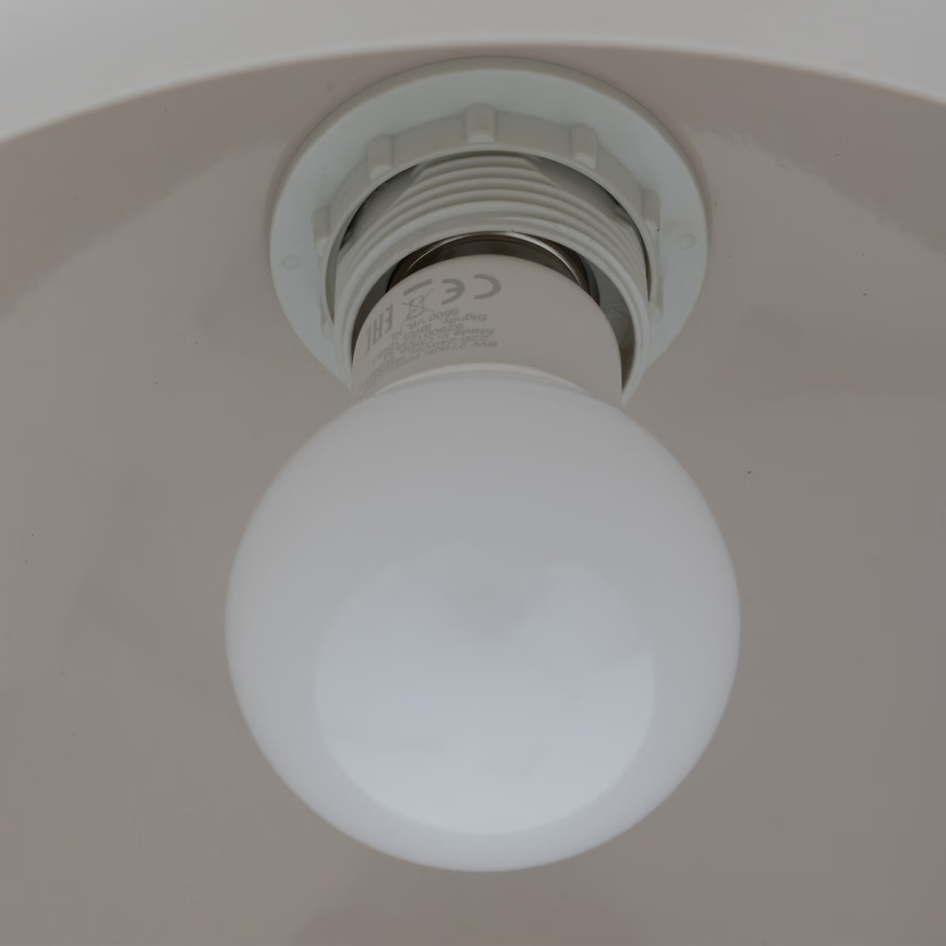 Atmosphera - Suspension filaire SAVIO 1xE27/40W/230V beige