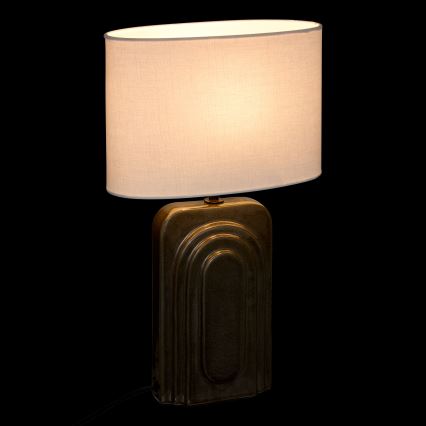 Atmosphera - Tischlampe MONIA 1xE14/60W/230V schwarz/weiß