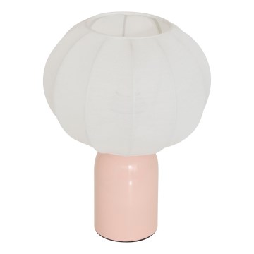 Atmosphera - Tischlampe TOBIE 1xE27/60W/230V rosa