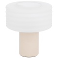 Atmosphera - Tischleuchte ASTI 1xE27/60W/230V beige