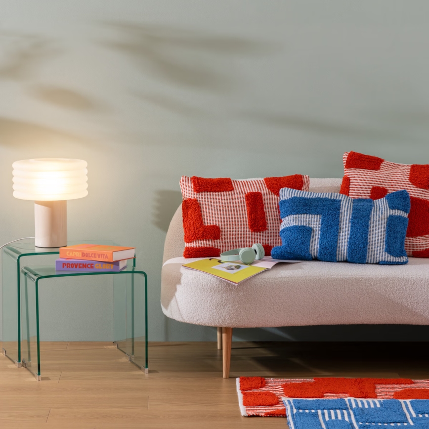 Atmosphera - Tischleuchte ASTI 1xE27/60W/230V beige