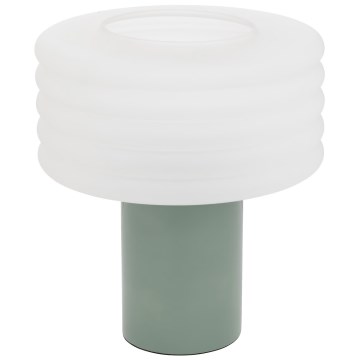 Atmosphera - Tischleuchte ASTI 1xE27/60W/230V grün
