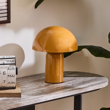 Atmosphera - Tischleuchte LITO 1xE27/25W/230V orange