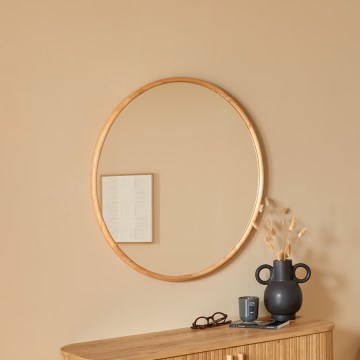 Atmosphera - Wandspiegel KIM d 75 cm Gummibaum