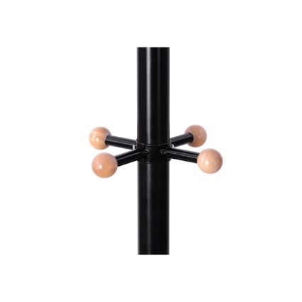 Attaccapanni da terra LINEA, nero