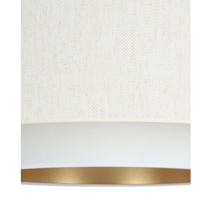Aufbau-Deckenleuchte NATIA 1x E27/60W/230V, Ø 45 cm, weiß