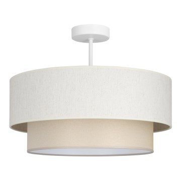Aufbau-Deckenleuchte NATIA 1xE27/60W/230V Ø 45 cm cremefarben