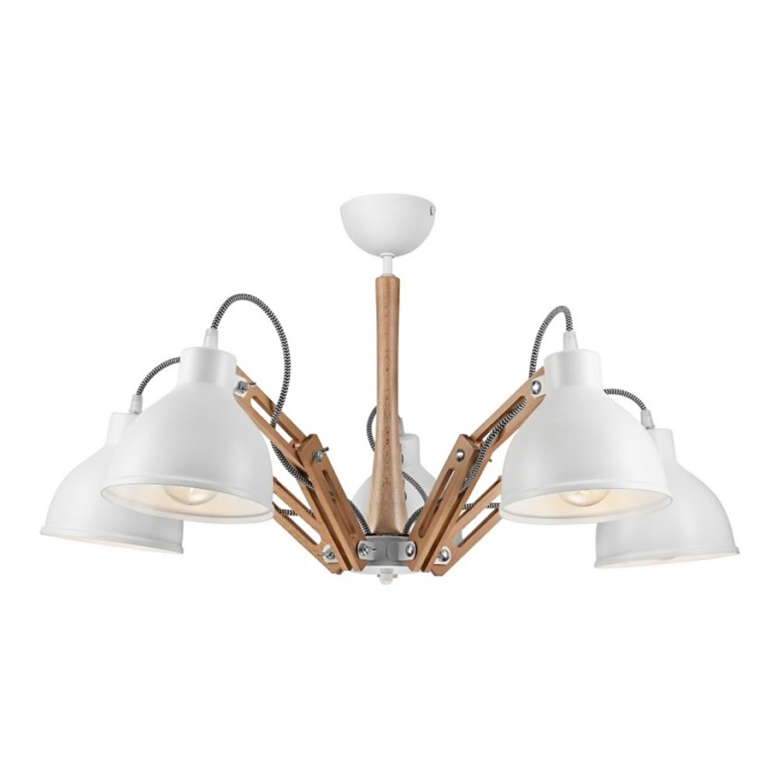 Aufbauleuchte MARCELLO 5xE27/60W/230V - FSC-zertifiziert