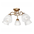 Aufbauleuchte MIRANDA 1xE27/60W/230V gold