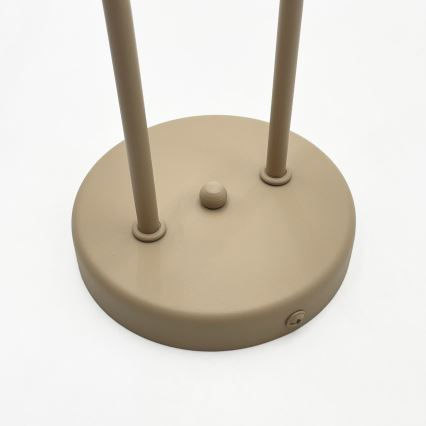 Aufgesetzte Deckenleuchte CHARLIE 2xE27/15W/230V beige