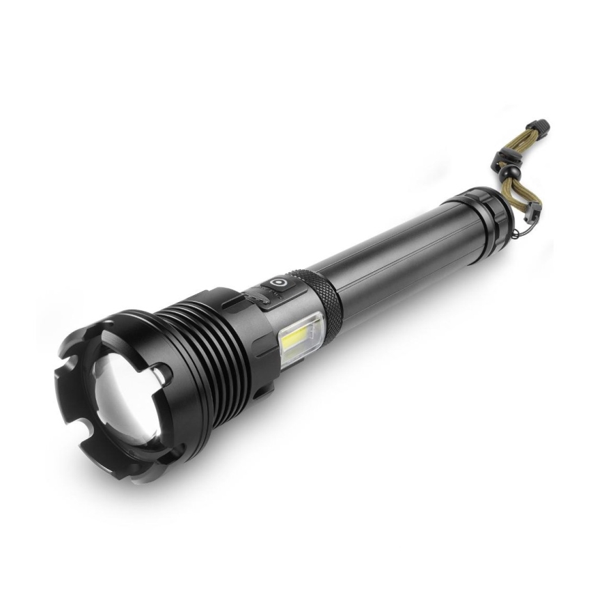 Aufladbare LED-Aluminium-Taschenlampe mit Powerbank-Funktion LED/4400 mAh 2200 lm IP44