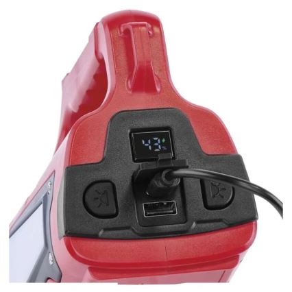 Aufladbare LED-Taschenlampe LED/3,7V IP44 1000 lm 15000mAh
