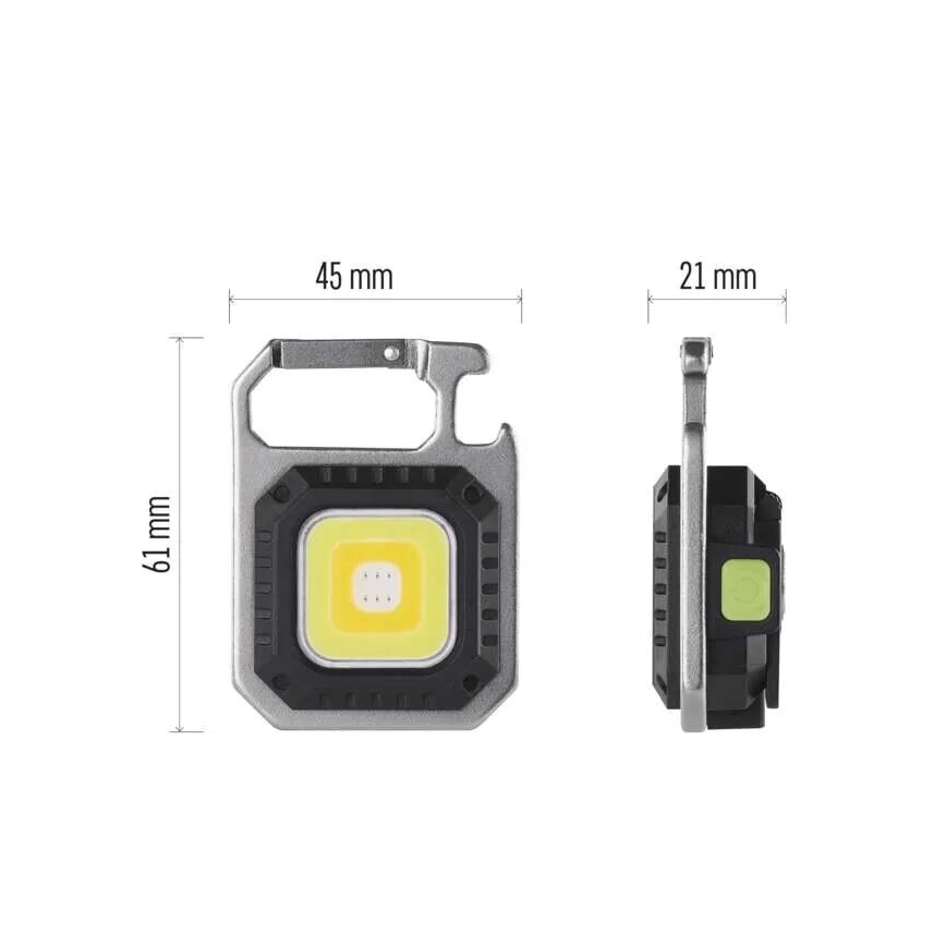 Aufladbare LED-Taschenlampe LED/USB/3,7V 750 lm 500 mAh