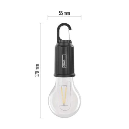 Aufladbare LED-Taschenlampe LED/USB IP44 90 lm 400mAh