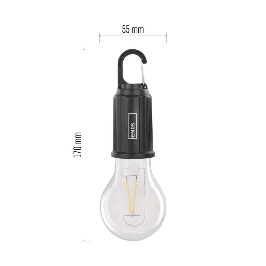 Aufladbare LED-Taschenlampe LED/USB IP44 90 lm 400mAh