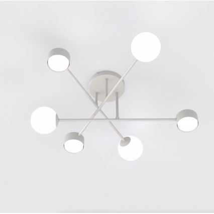 Aufputz-Deckenleuchte HOLON 3xG9/8W/230V + 3xGX53/12W grau