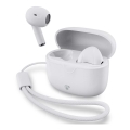 Auricolari wireless 250 mAh + 2x 30 mAh bianco