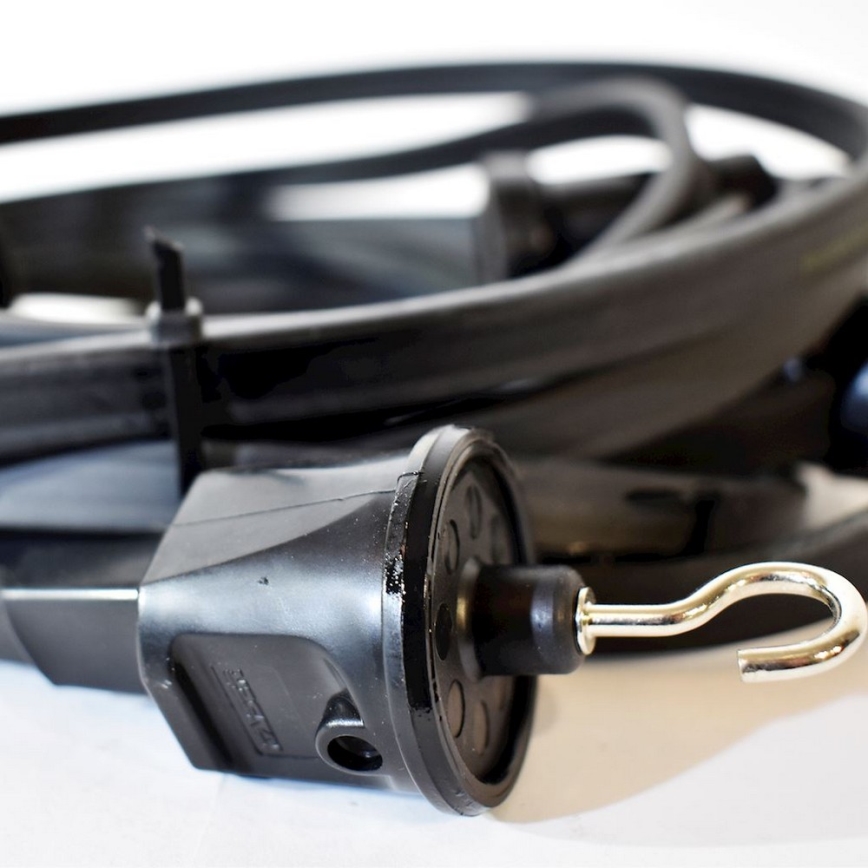 Außen-Dekorationslichterkette GIRLANDA 6,5 m 5xE27/15W/230V IP44