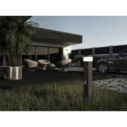 Außen-Sensorlampe mit Steckdose GARD 1xE14/60W IP44