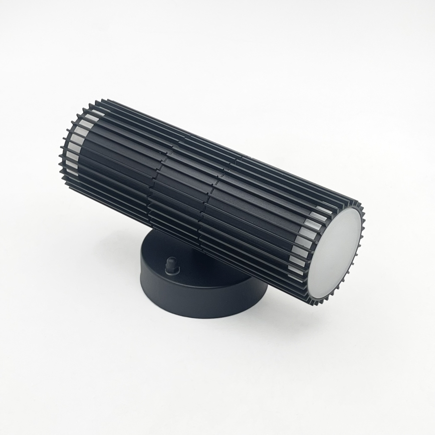 Außen-Wandstrahler LANTHEA, 2× GU10 / 11 W / 230 V, IP44, schwarz