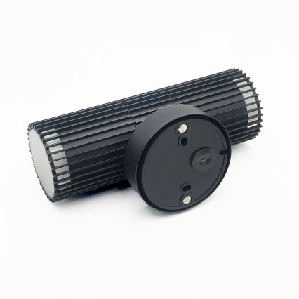 Außen-Wandstrahler LANTHEA, 2× GU10 / 11 W / 230 V, IP44, schwarz