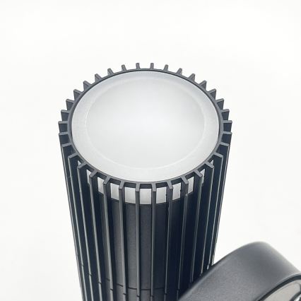 Außen-Wandstrahler LANTHEA, 2× GU10 / 11 W / 230 V, IP44, schwarz