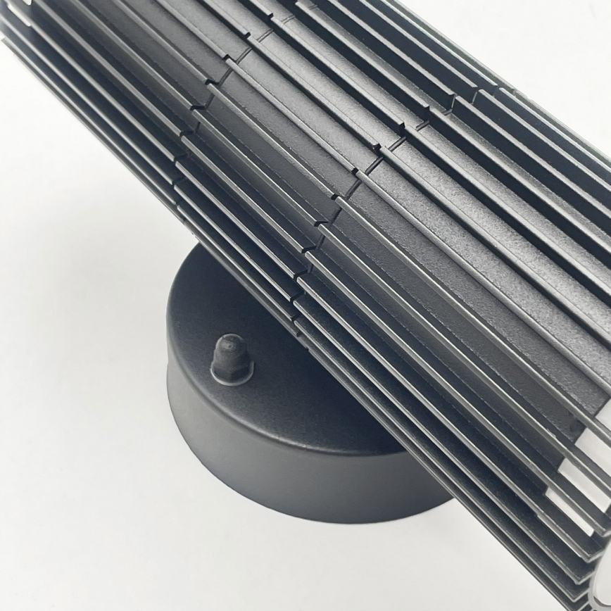 Außen-Wandstrahler LANTHEA, 2× GU10 / 11 W / 230 V, IP44, schwarz