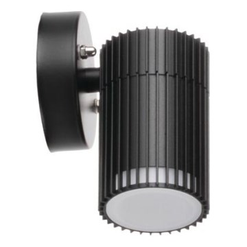 Außen-Wandstrahler RADILO 1xGU10/11W/230V IP44 schwarz