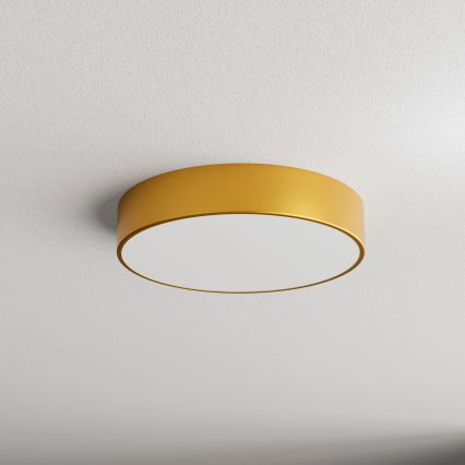 Außendeckenleuchte mit Sensor CLEO 3xE27/24W/230V d. 40 cm Gold IP54