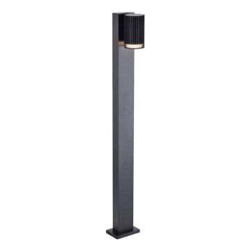 Außenleuchte 1x GU10/10 W/230 V, IP44, 80 cm, schwarz