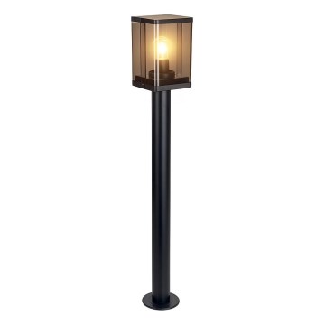 Außenleuchte 1xE27/60W/230V IP44 schwarz/rauchbraun