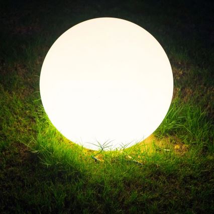 Außenleuchte ARGENTO 1xE27/15W/230V d 40 cm IP65 weiß