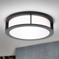 Außenleuchte HENRY 2xE27/15W/230V Ø 30 cm IP44 anthrazit