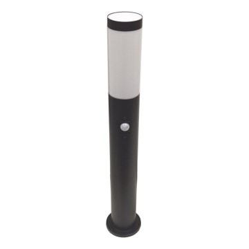 Außenleuchte mit Sensor LOPPA 1xE27/60W/230V 65 cm IP44 Anthrazit