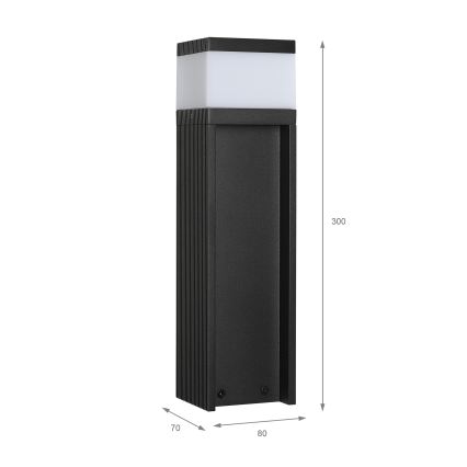 Außenleuchte VESPER 1xG9/5W/230V IP44 30 cm schwarz