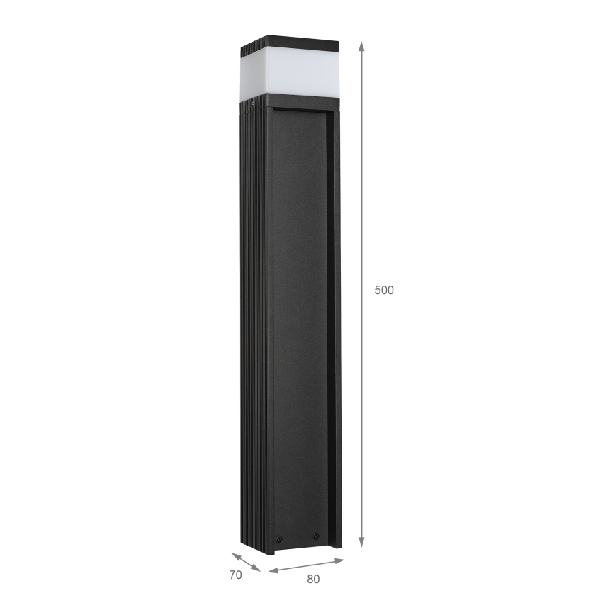 Außenleuchte VESPER 1xG9/5W/230V IP44 50 cm schwarz