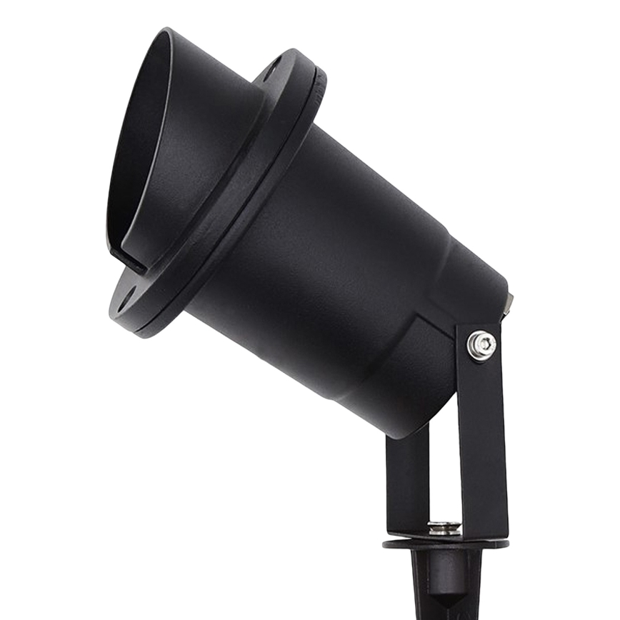 Außenleuchte VILO 1xGU10/60W/230V IP65 schwarz